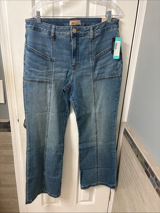 Kut from the Kloth Denim - Kut from the Kloth Blue Cropped Wide-Leg Jeans